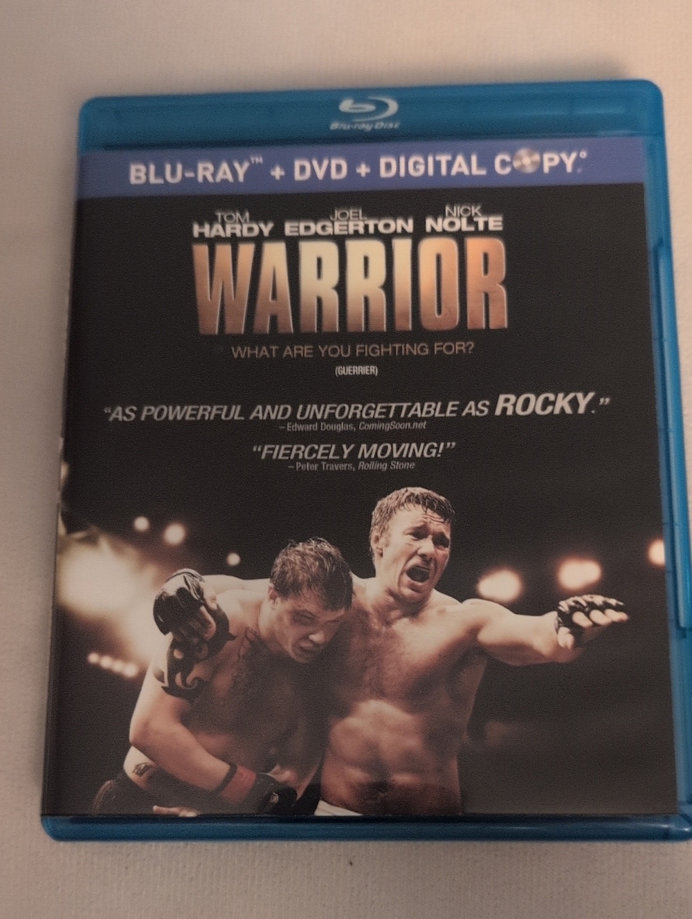 Warrior Blu-Ray + DVD Combo Pack (Tom Hardy, Joel Edgerton)